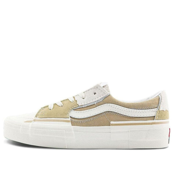 

Кроссовки sk8-low reconstruct 'beige white' Vans, белый