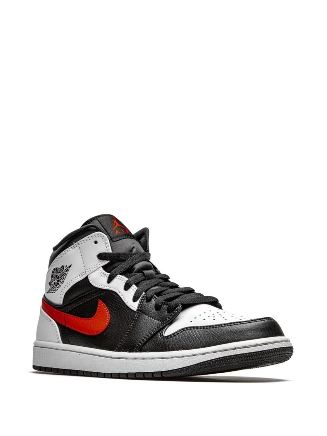 Кроссовки Jordan Air Jordan 1 Mid 554724075, черный/белый/красный — фото 2