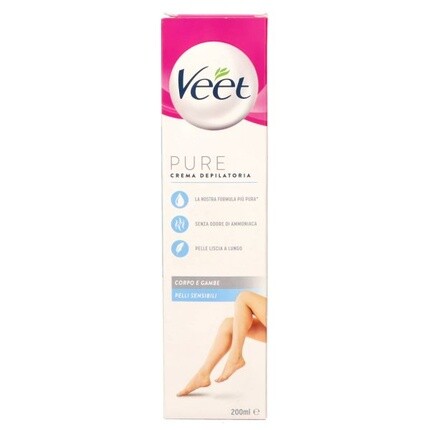 

Чистый крем для депиляции для чувствительной кожи - 200 мл Veet