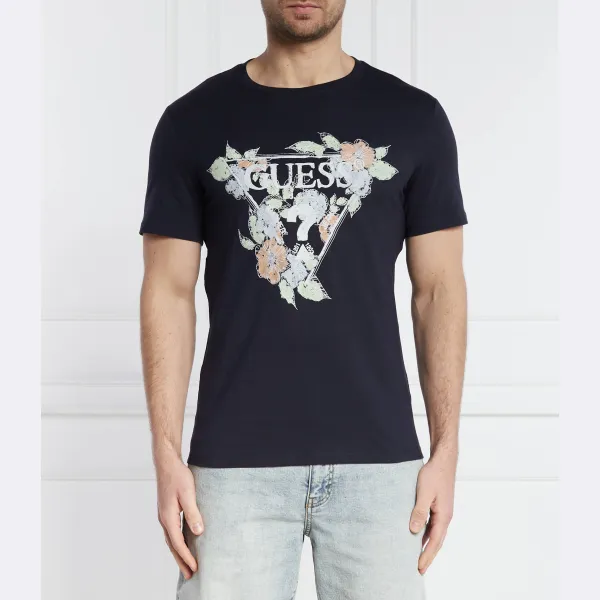 

Облегающая футболка Guess, синий