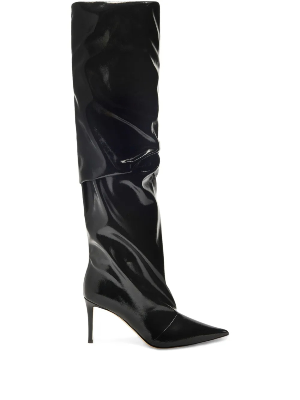 85мм Гала сапоги Giuseppe Zanotti, черный