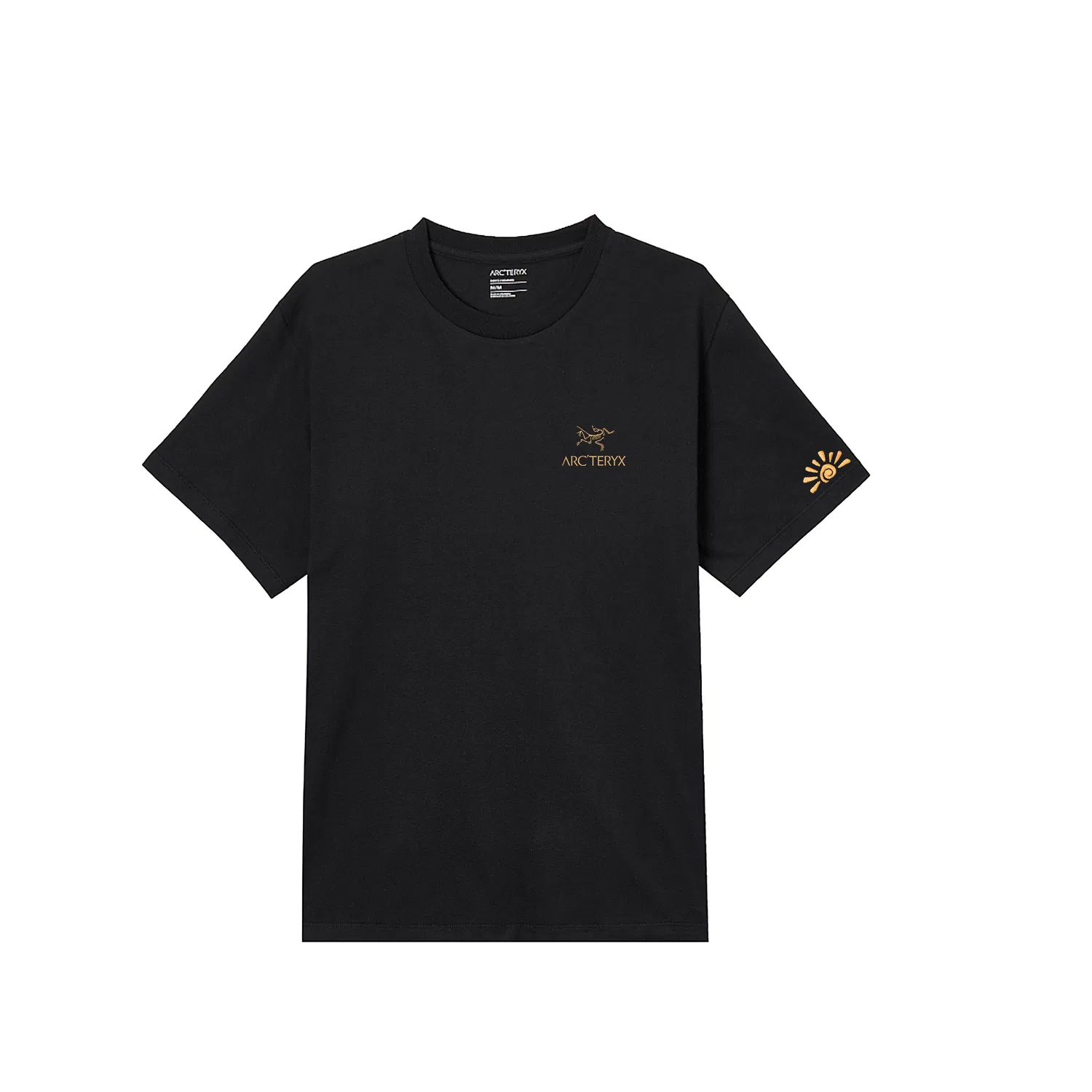 Футболка хлопковая свободного кроя Arcteryx KRAGG T Shirts черная
