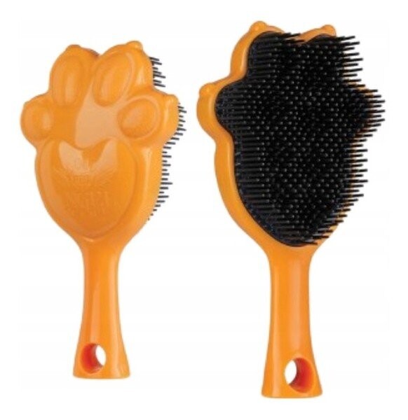 

Tangle Angel, Pet Mini Маленькая щетка для домашних животных, оранжевая