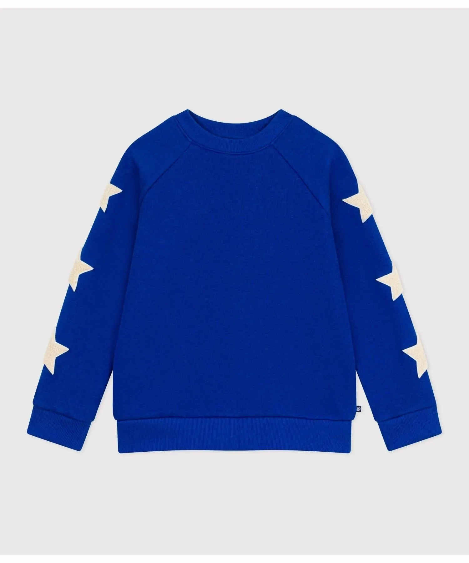 Пуловер из толстовки PETIT BATEAU, Royal Blue — фото 3