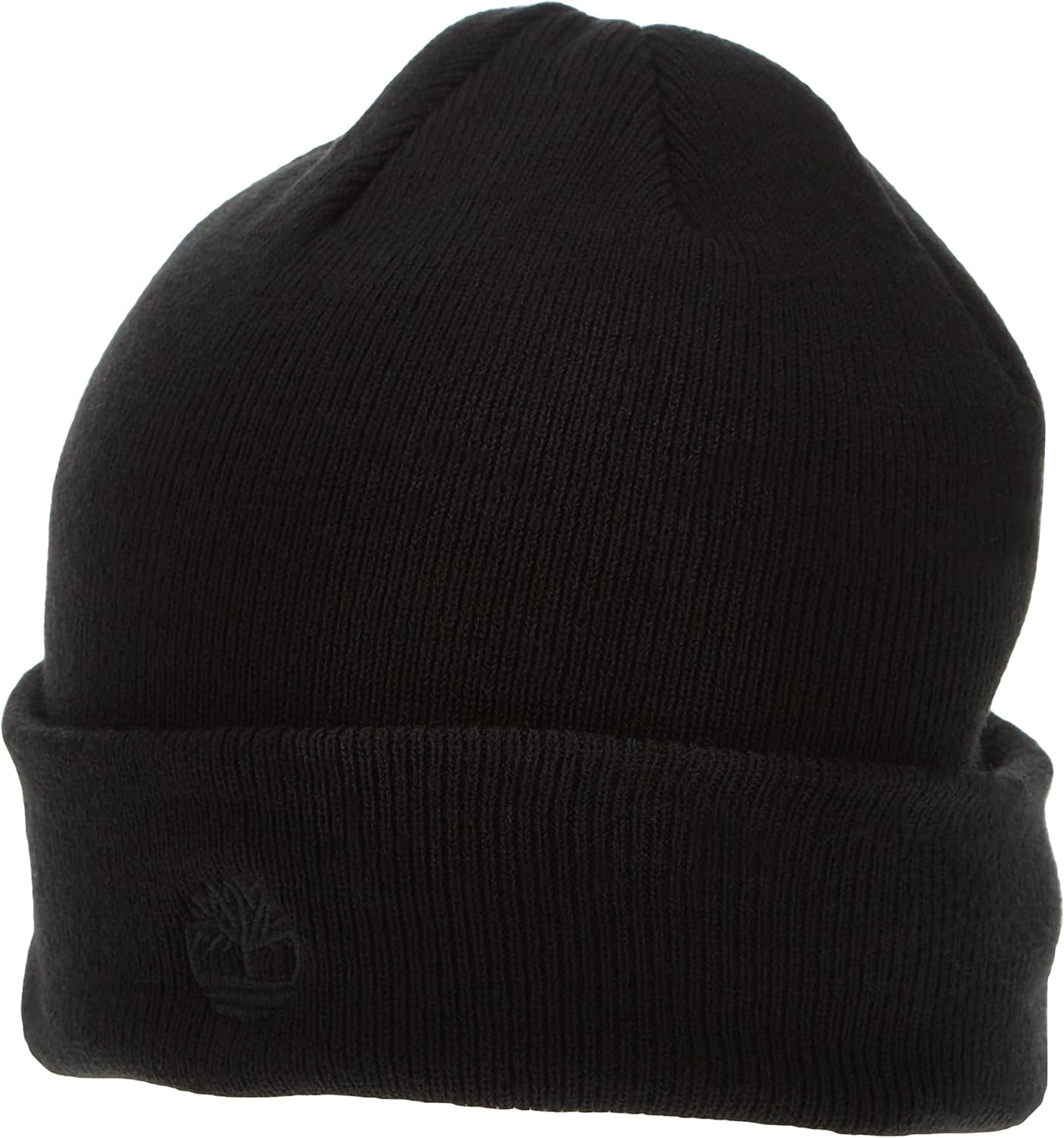 

Timberland мужская шапка с отворотом и вышитым логотипом, Black
