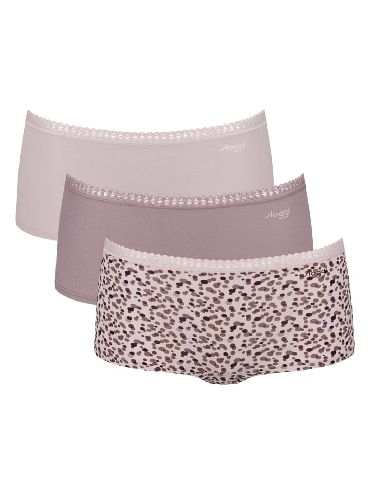 

Трусы Sloggi Panty 3er Pack, розовый