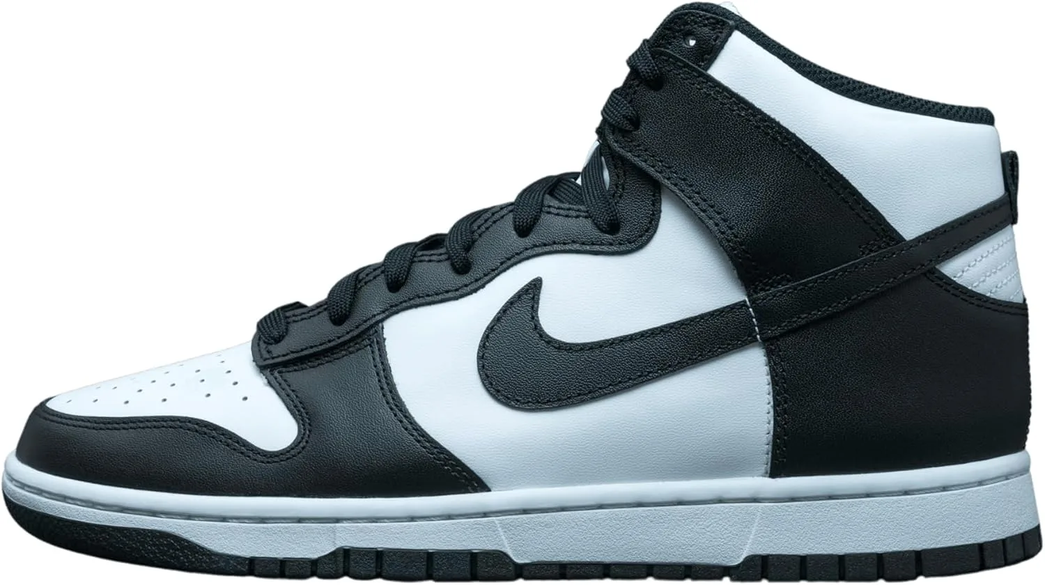 Мужские баскетбольные кроссовки Nike Dunk Hi Retro, белый/черный