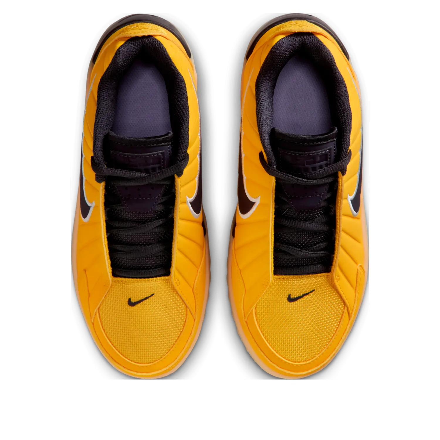 Кроссовки (GS) Nike LeBron Witness 9 'Amarillo Soft Yellow Cave Purple' — фото 4