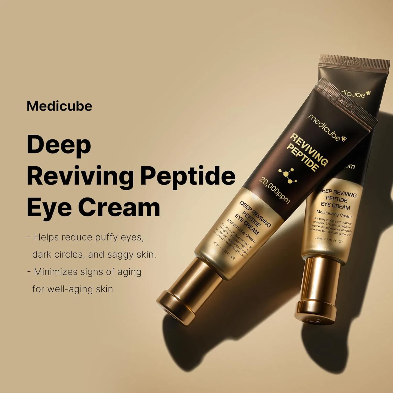 Крем для век «Deep Reviving Peptide Eye Cream» от Medicube Medicube — фото 3