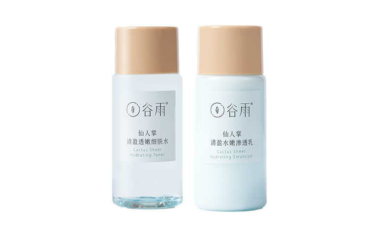 

Grain Rain Набор Cactus Hydrating Lotion Oil Skin Refreshing Hydrating Water Cream Medium: вода 30мл + молочко 30мл