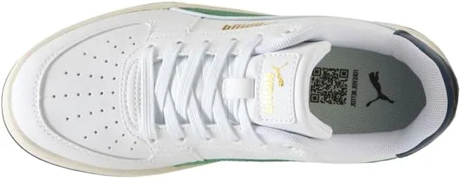 Кроссовки Puma для детей и подростков Caven, белый/зеленый — фото 4