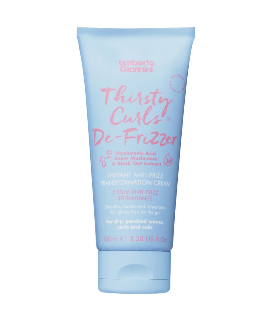 

Крем для волос Umberto Giannini Thirsty Curls De-Frizzer Instant Anti-Frizz, 100 ml