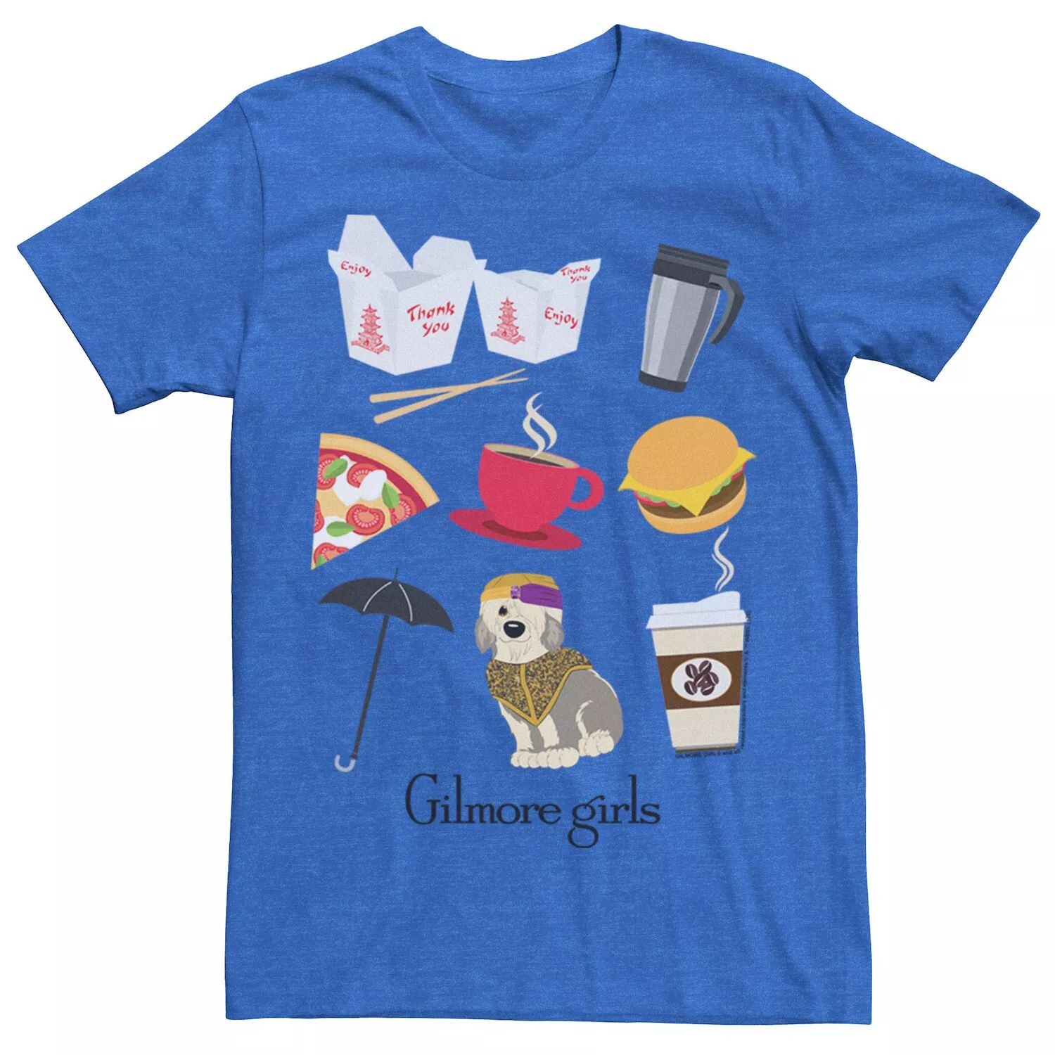

Мужская футболка Gilmore Girls Icons Licensed Character
