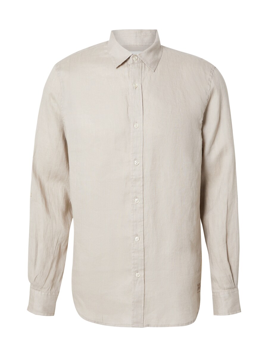

Рубашка обычного кроя на пуговицах SCOTCH & SODA Seasonal Core, серо-коричневый