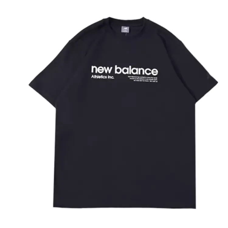 

Футболка мужская черная New Balance, черный