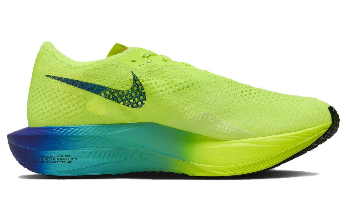 Nike ZoomX Vaporfly 3 Fast Pack Желто-зеленый — фото 2