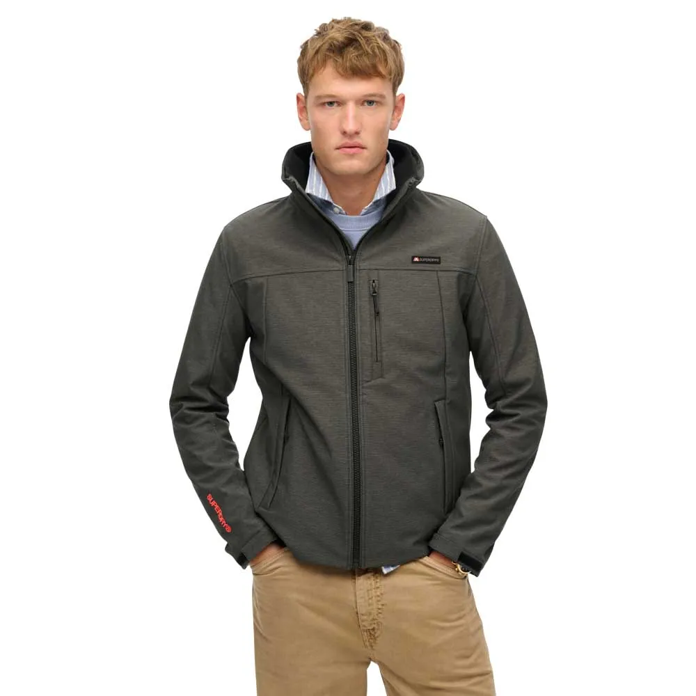 

Куртка Superdry Marl Ripstop Trekker, серый
