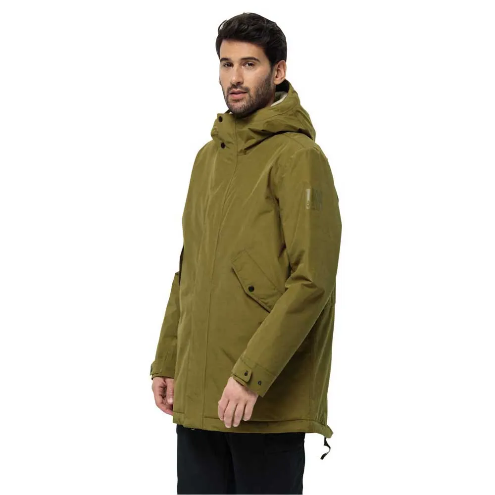 

Парка Jack Wolfskin Talforst, зеленый