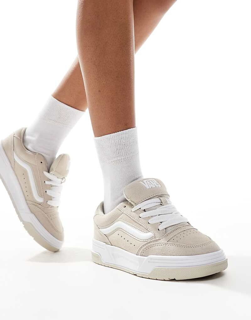 

Vans – Hylane – Бежевые замшевые спортивные туфли на толстой подошве
