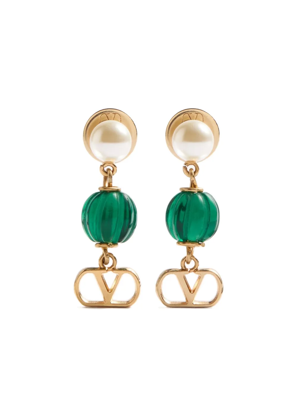 

Серьги с логотипом VLogo Signature VALENTINO GARAVANI, золотой