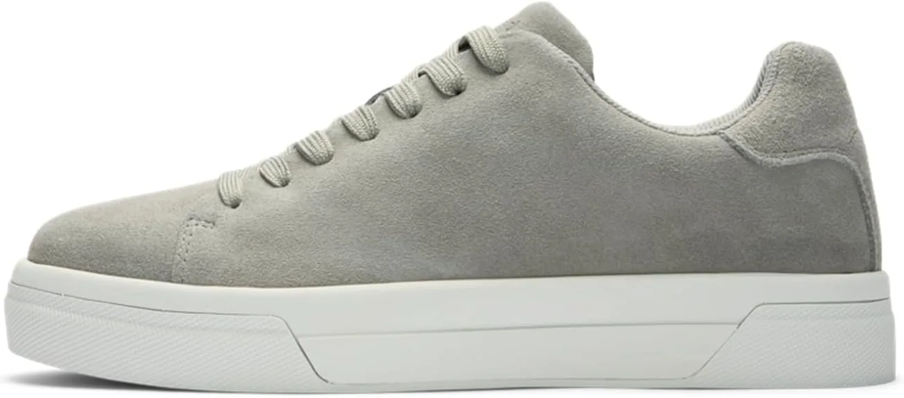 Мужские массивные замшевые кроссовки Slhdavid Chunky Suede Trainers 2.0 Noos Selected Men, серый — фото 2