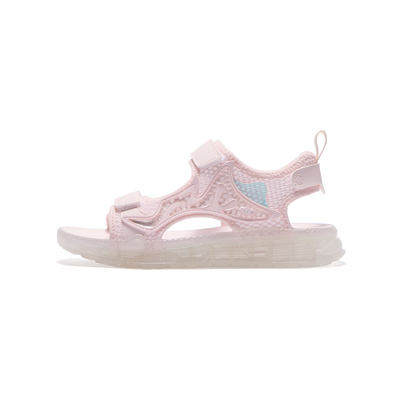 

361°KIDS Детские антискользящие износостойкие сандалии Light Water Pink/361 Degrees White Kids'