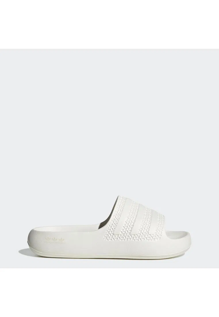 Шлепанцы, Adilette Ayoon, Adidas, кремовый/белый