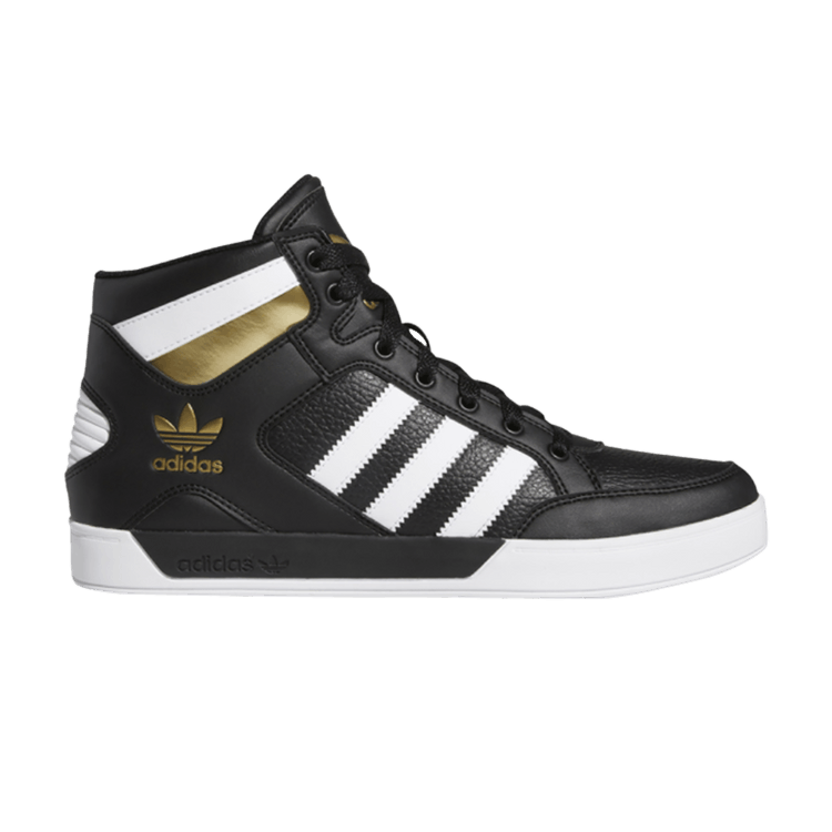 

Кроссовки Hard Court High 'Black White Gold', черный