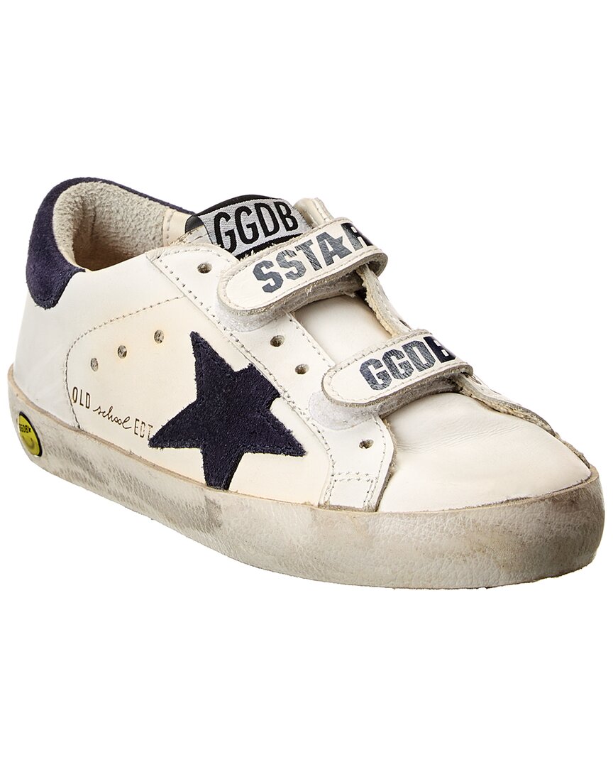 

Кроссовки Golden Goose Old School из кожи и замши