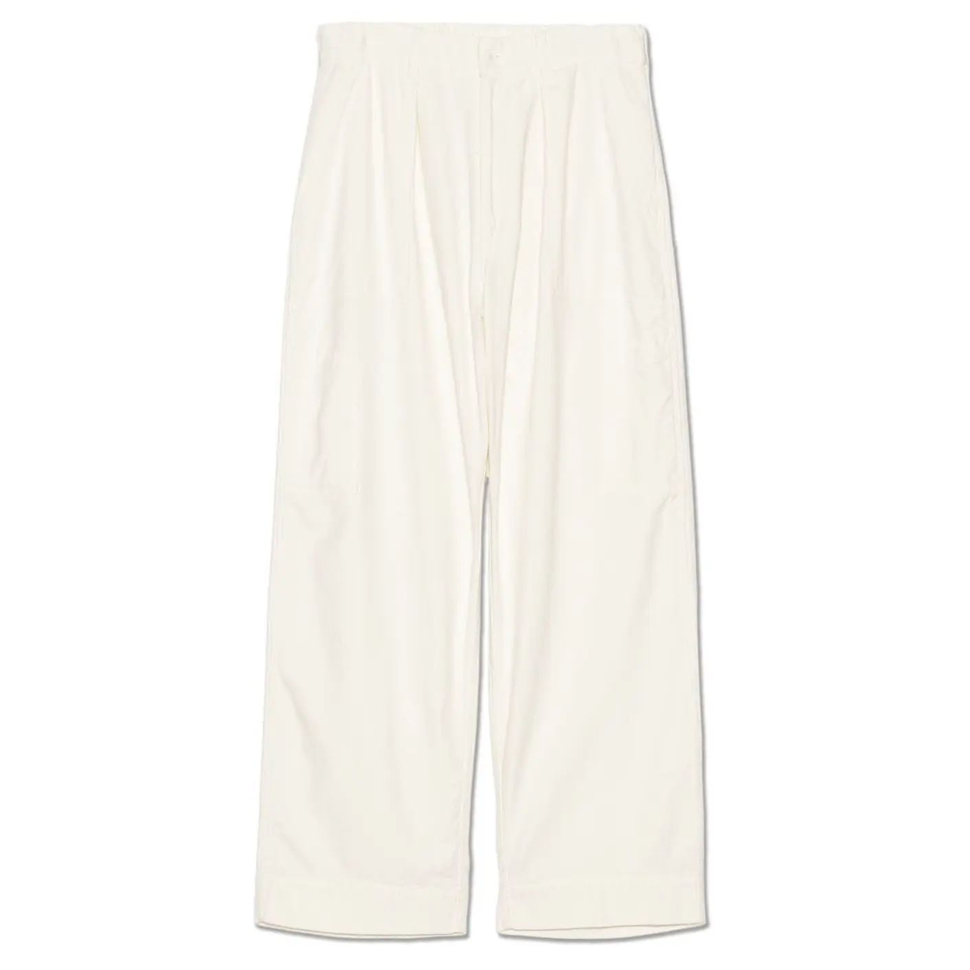 

Брюки SS26 Silk Nep Cotton Twill Deck Casual для мужчин Nanamica, экрю