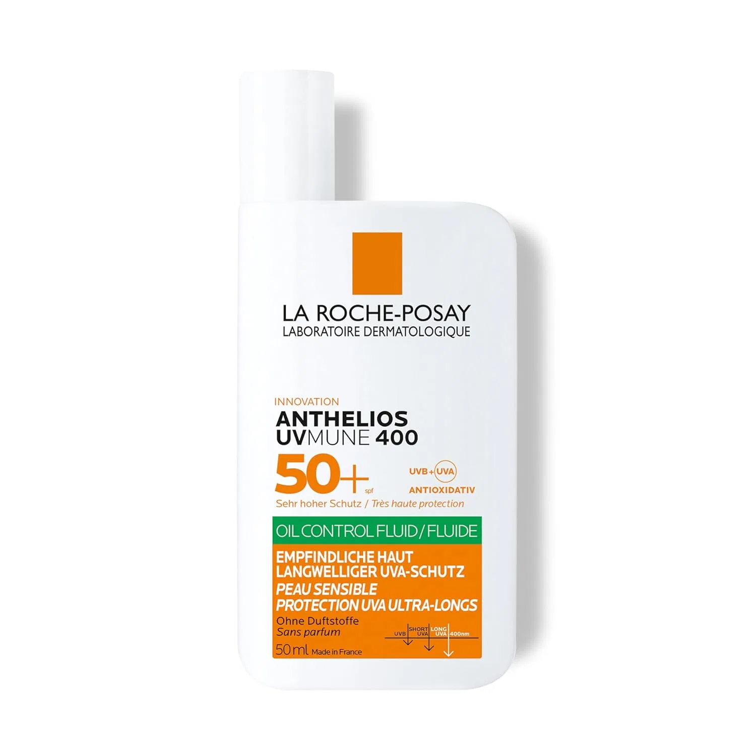 Солнцезащитный флюид Anthelios Uvmune400 SPF50 от La Roche Posay La Roche-Posay — фото 2