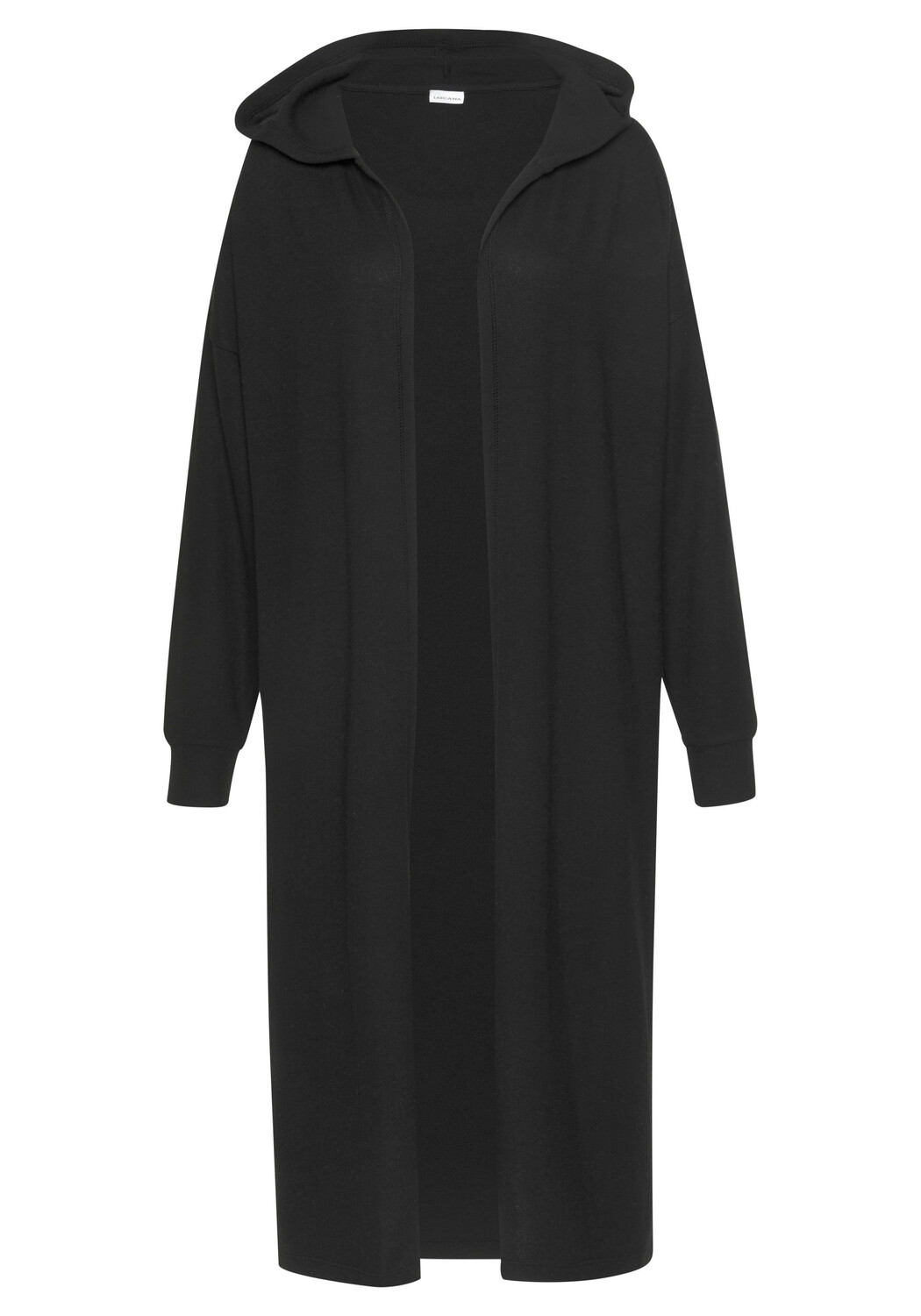 

Кардиган LASCANA Longstrickjacke, черный