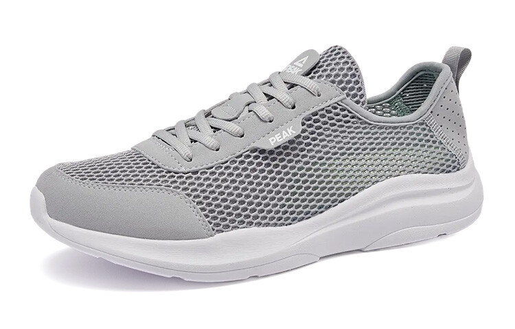 Кроссовки PEAK Lifestyle Shoes Men Low-top Gray, белый/серый — фото 3