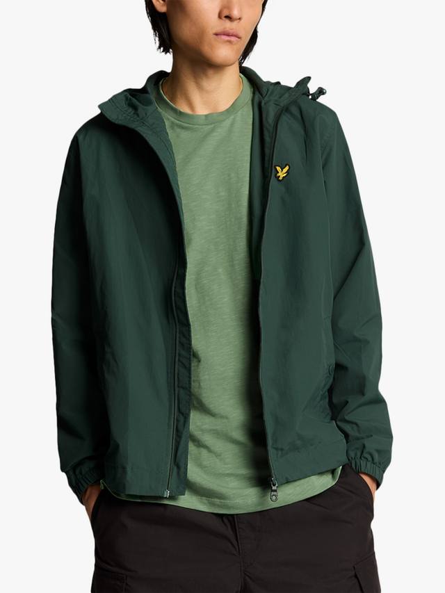 

Хлопчатобумажная футболка обычного покроя с коротким рукавом slub Lyle & Scott, цвет Smoke Green