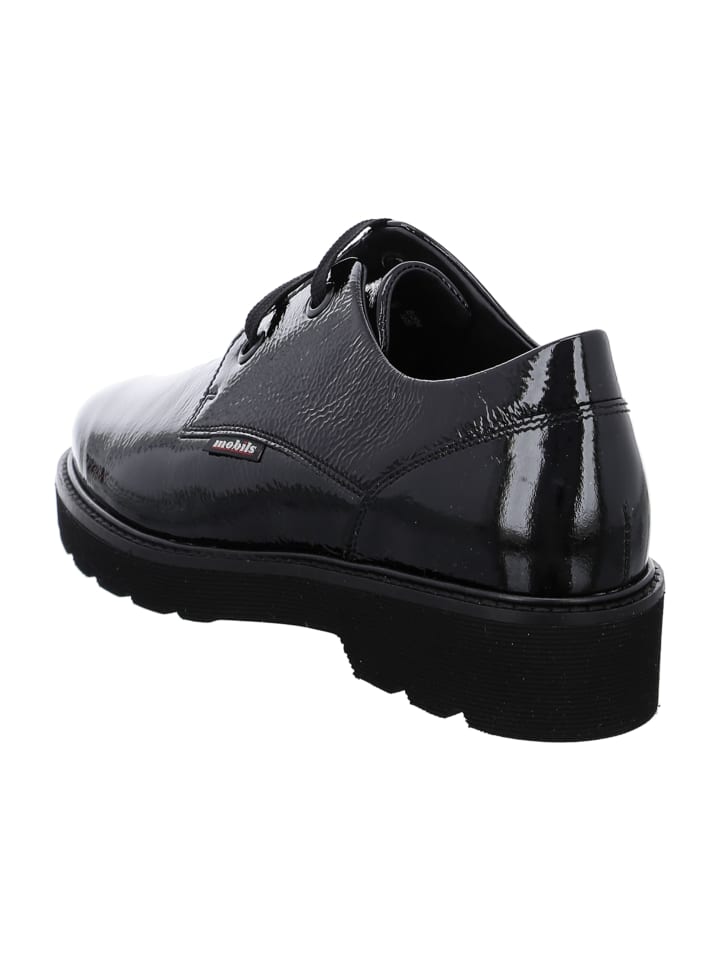 Элегантные туфли на шнуровке Mephisto Komfort Schnürschuhe, черный — фото 3