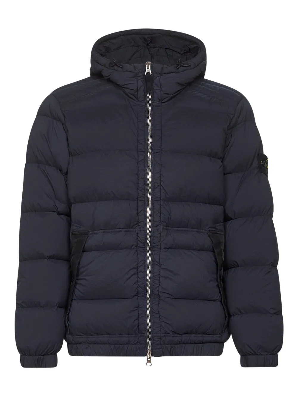 

Утепленная куртка с двойной застежкой-молнией Stone Island, синий
