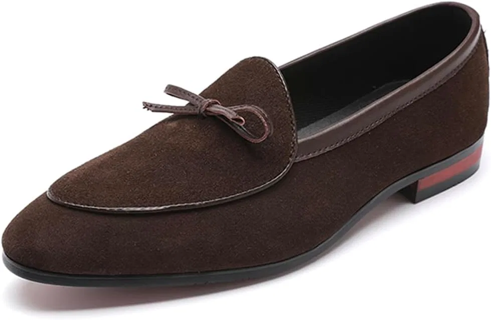 Лоферы мужские кожаные Minimalist Brown SJIUTLYUE