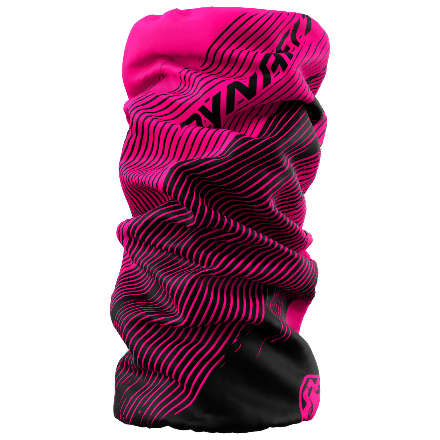 

Шарф труба Dynafit Logo Neck Gaiter, цвет Pink Glo/Striped