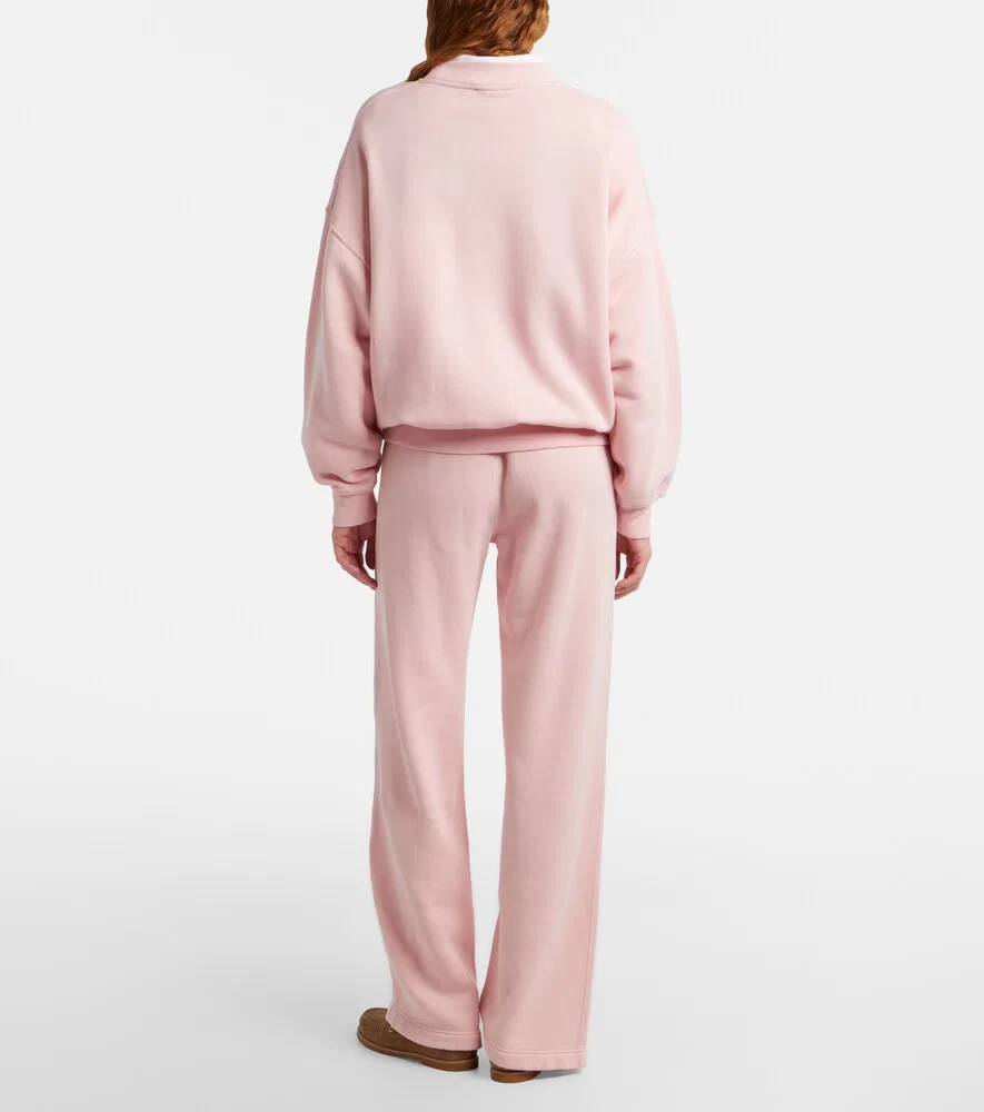 Спортивные штаны из хлопкового флиса Polo Ralph Lauren, розовый — фото 3