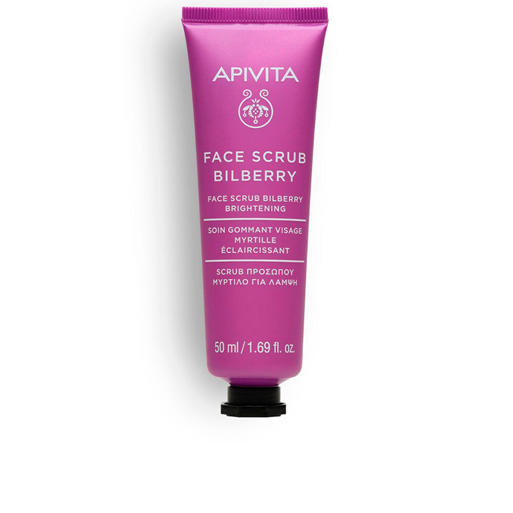 

Скраб для лица Mascarilla facial exfoliante iluminadora con arándanos Apivita, 50 мл