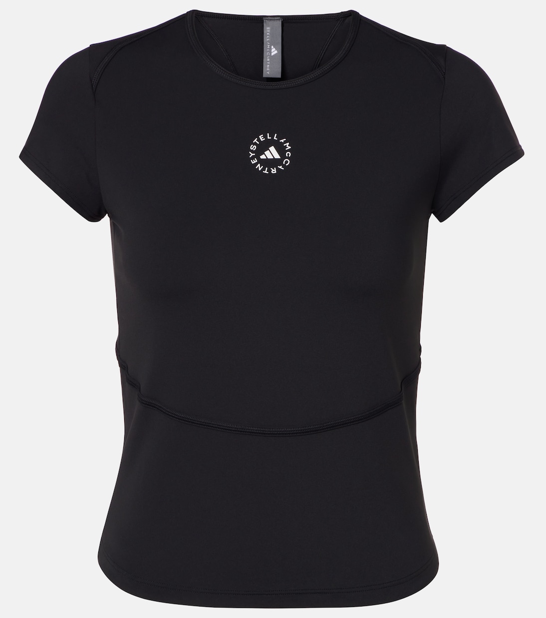 

Технический топ Adidas by Stella McCartney, черный