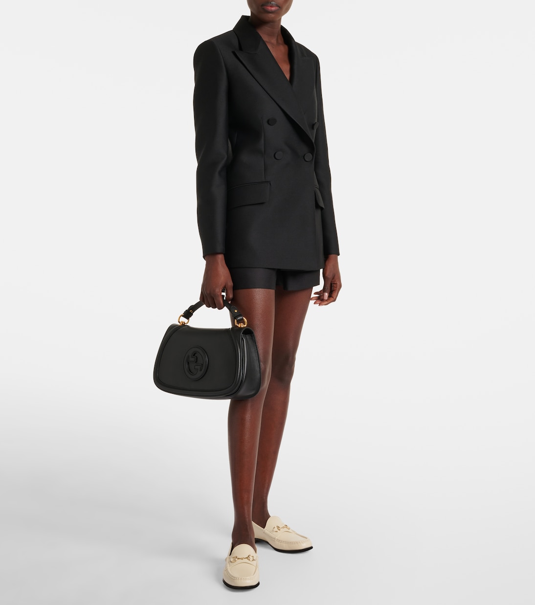 Лоферы Horsebit 1953 из кожи Gucci, New Ivoire/New Ivoir — фото 3