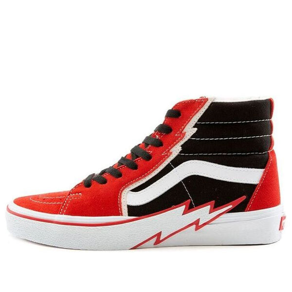 

Кроссовки sk8-hi bolt 'racing red black' Vans, черный