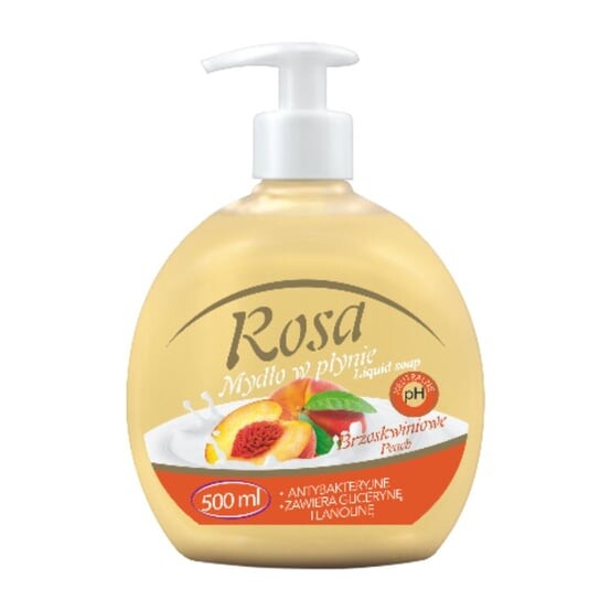 

Антибактериальное жидкое мыло, персик, 500мл Rosa