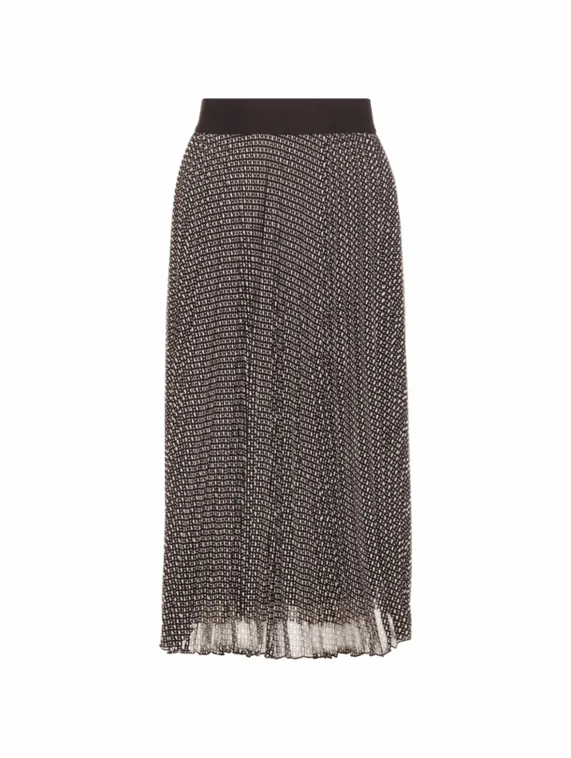 

Плиссированная юбка с монограммой BOSS, мультиколор