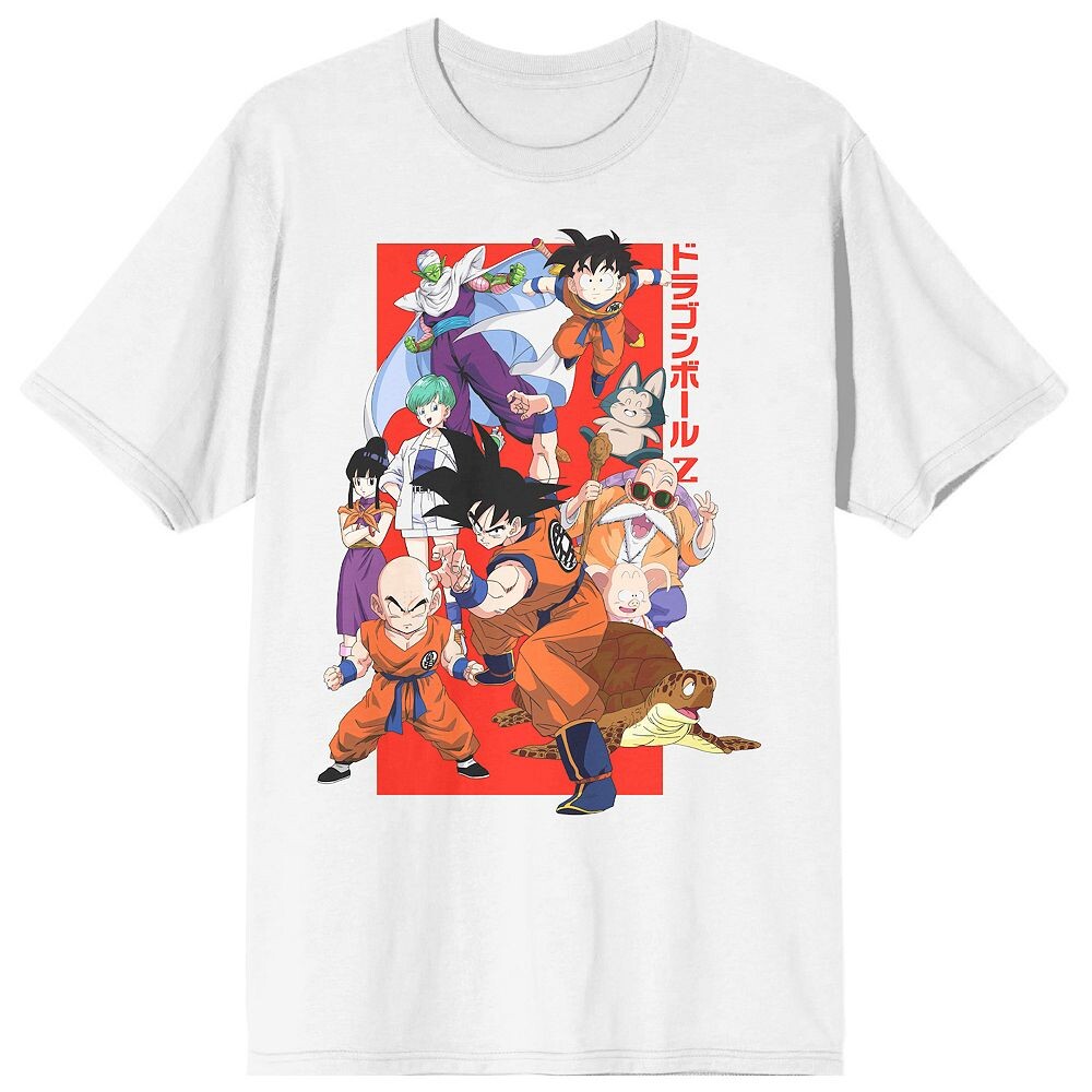 

Мужская классическая футболка Dragon Ball Z Licensed Character, белый