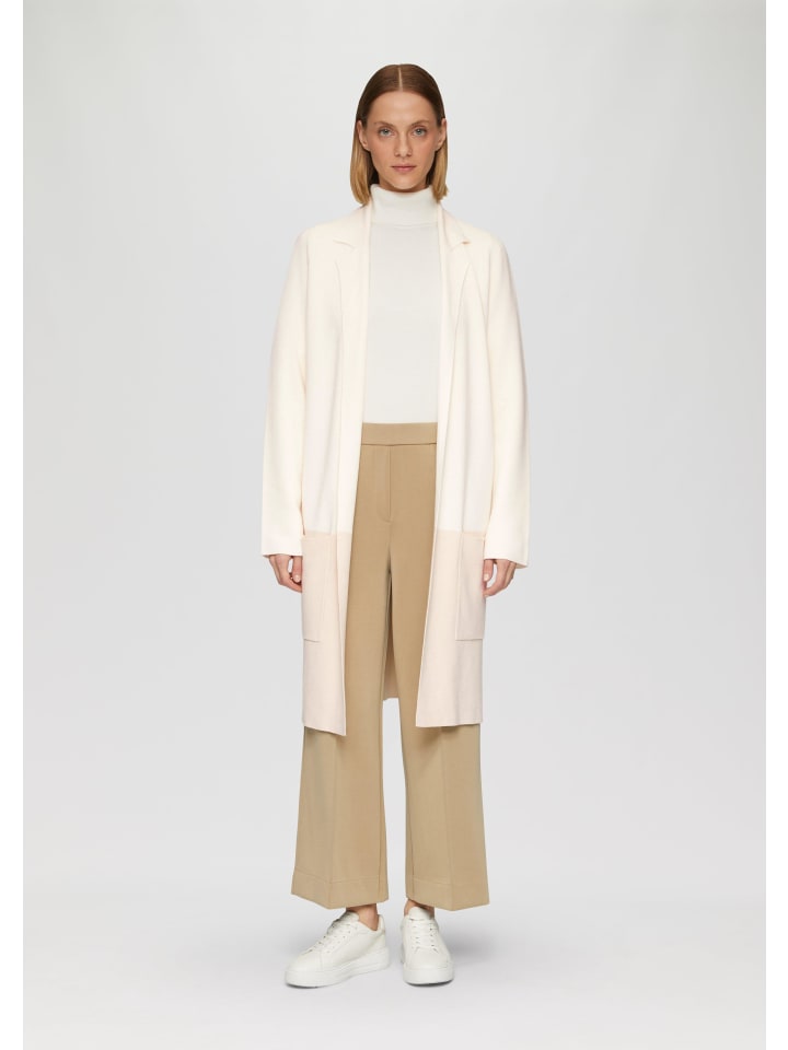 

Кардиган s.Oliver BLACK LABEL Strickjacke langarm, кремовый
