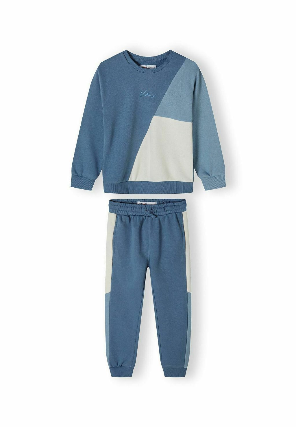 

Костюм CREW NECK AND JOGGERS SET MINOTI, светло-голубой