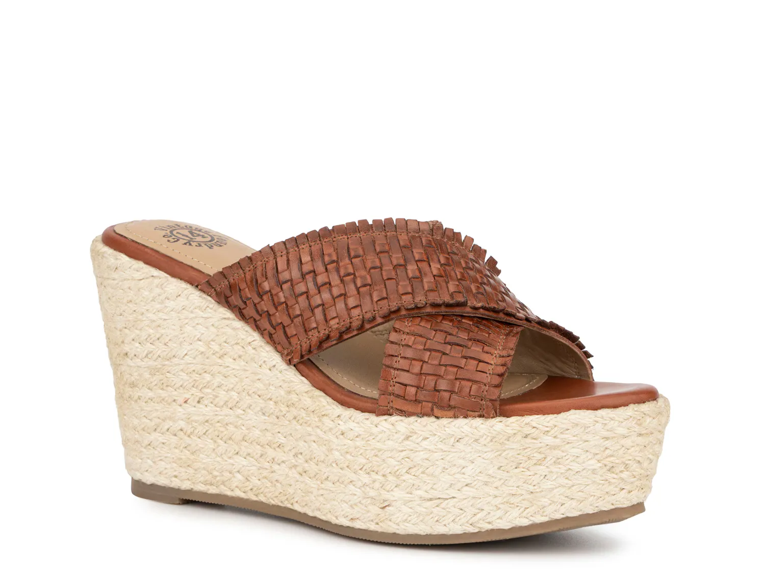 Сандалии Lorie Espadrille Wedge Sandal Vintage Foundry Co, цвет cognac