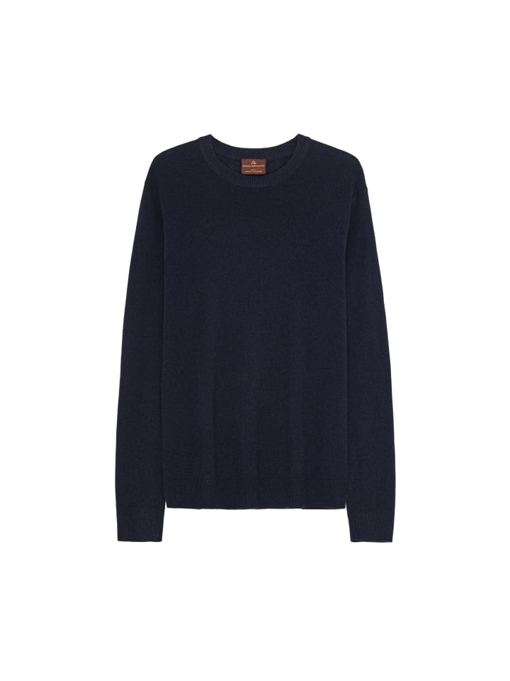 

Свитер с круглым вырезом, трикотажный пуловер премиум-класса, темно-синий цвет DANISH ENDURANCE